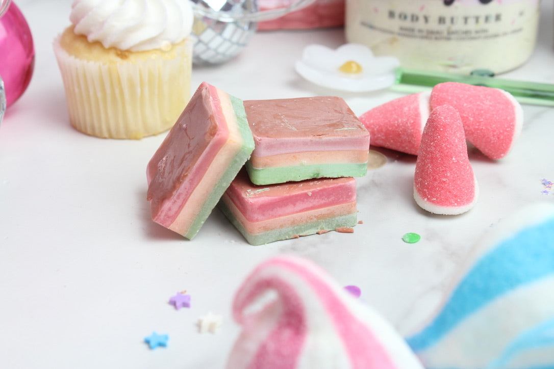 Rainbow Cookies Soy Wax Massage Tart