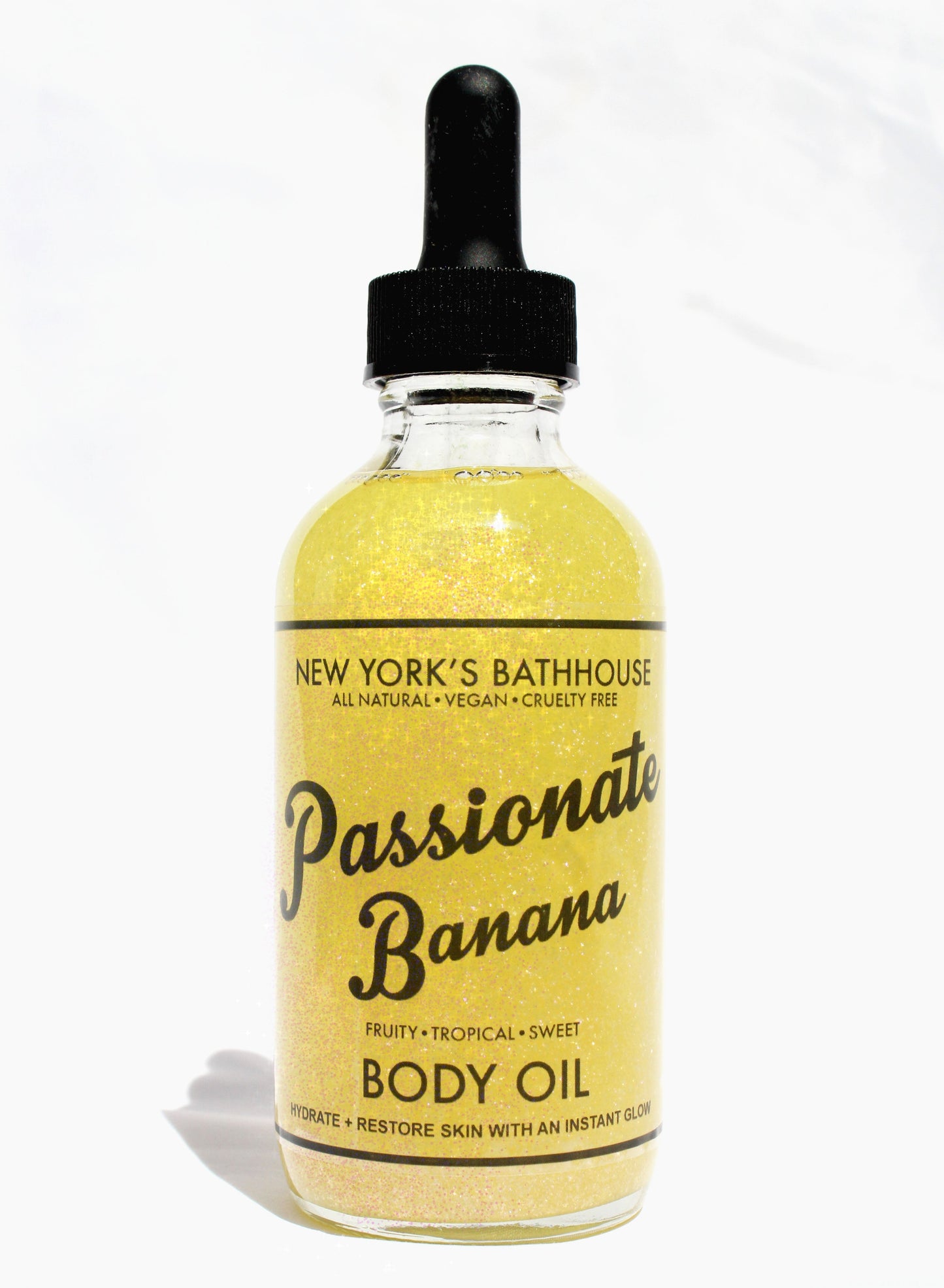 Passionate Banana Shimmer Body Oil