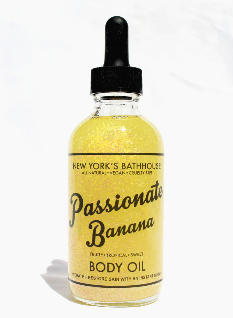 Passionate Banana Shimmer Body Oil