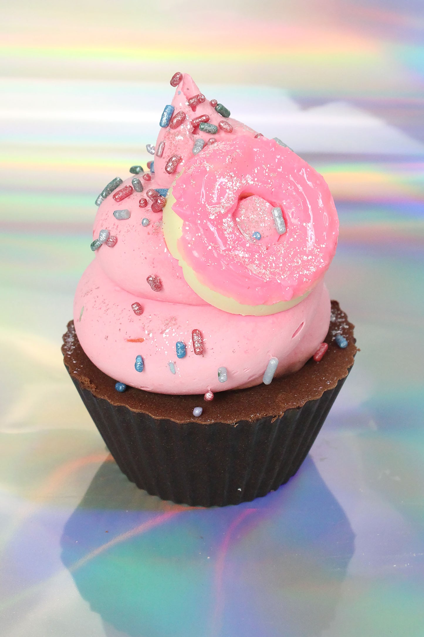 Jelly Donut Cupcake Soap