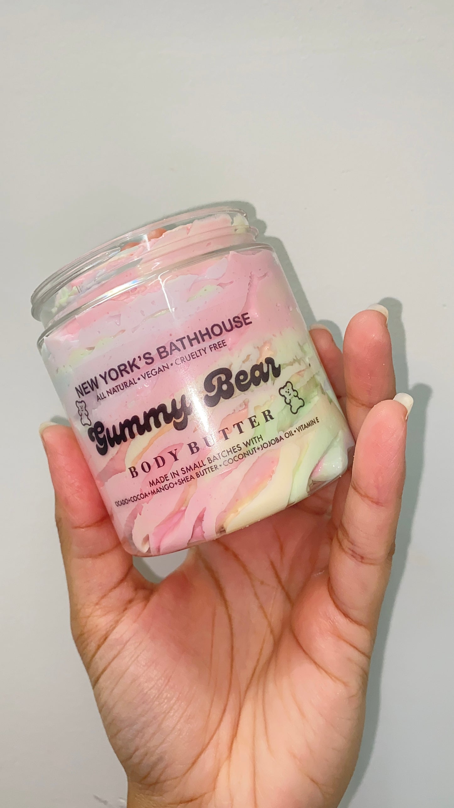 Gummy Bear Body Butter With Body Massage Melts 8oz