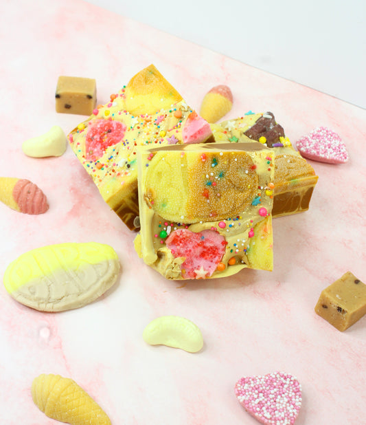 Sweet Banana Caramel BUBS 4oz Shea Butter Vegan Cruelty Free Soap Bar