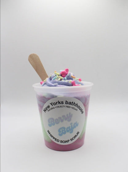Berry Baja Layered Whipped Sugar Body Scrub