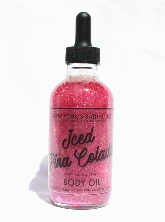 Iced Pina Colada Shimmer Body Oil