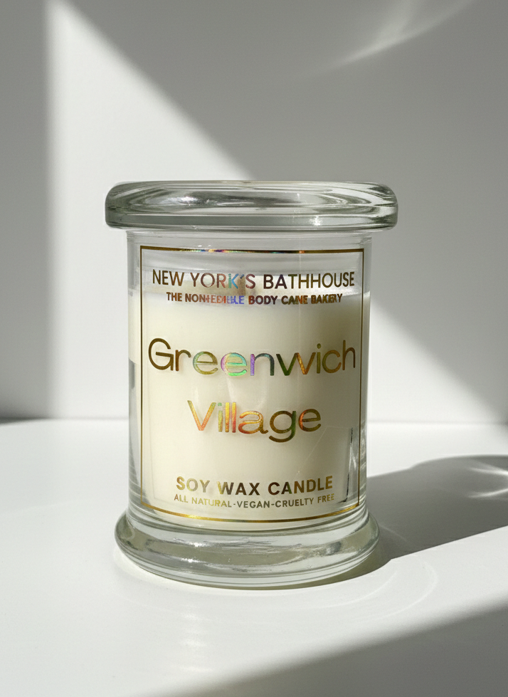 Greenwich Village Soy Wax Candle - New York's Bathhouse