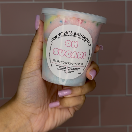 Oh Sugar! Custom Whipped Foaming Sugar Scrub - New York's Bathhouse