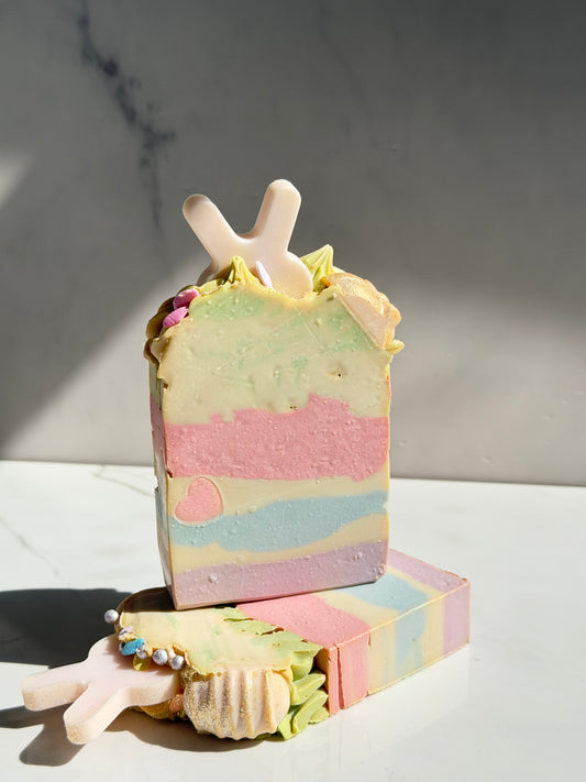Bunnies Garden Easter Soap Bar - New York's Bathhouse