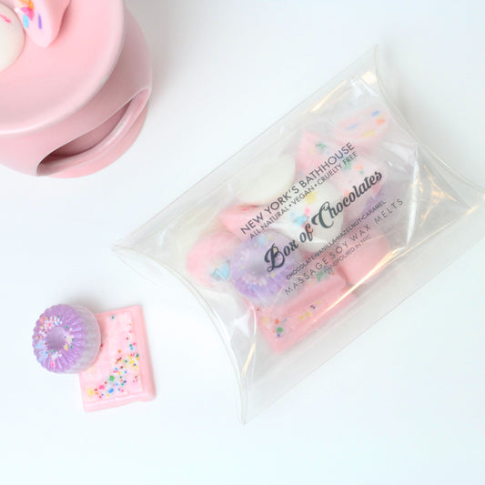 Box Of Chocolate Soy Wax Massage Tart