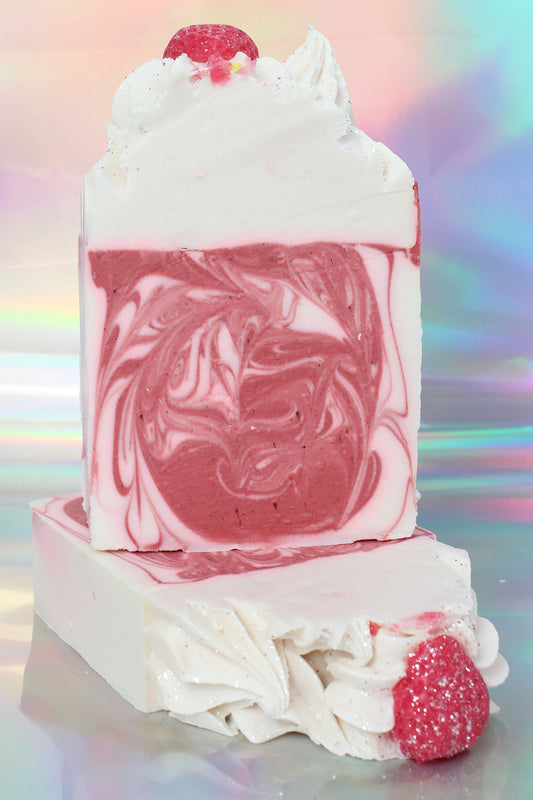 Strawberry Smoothie Soap Bar - New York's Bathhouse