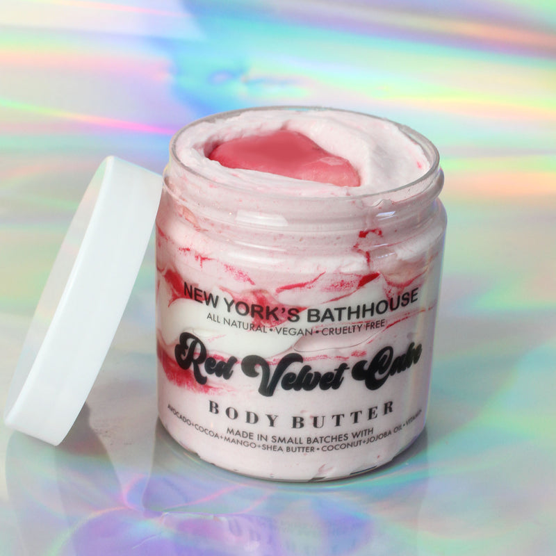 Red Velvet Cake Body Butter With Body Massage Melts