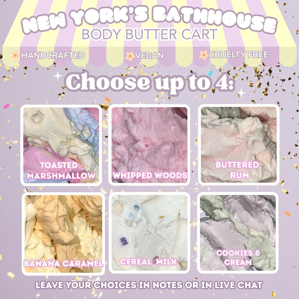 Vegan Body Butter Cart 8oz