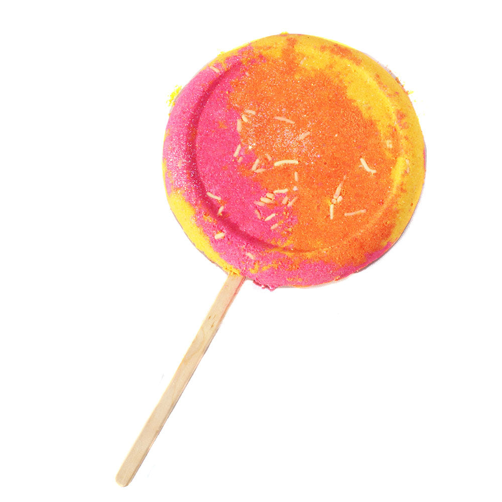 Rainbow Sherbet Lollipop Bath Bomb - New York's Bathhouse