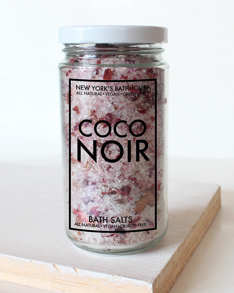 Coco Noir Perfume Bath Salts - New York's Bathhouse