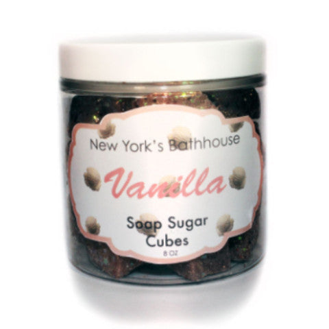 Vanilla Soap Sugar Cubes - New York's Bathhouse