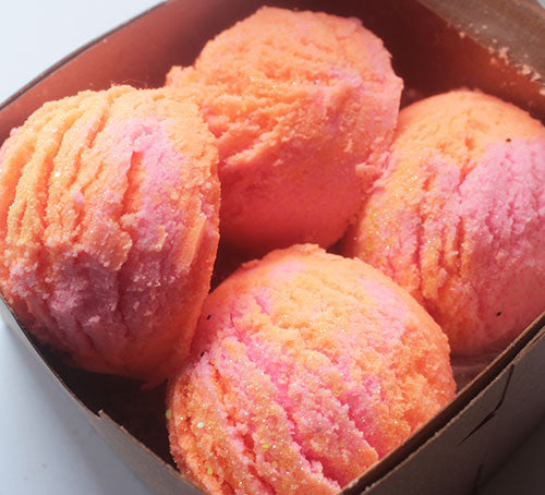 Orange Sherbet Bubble Bath Truffles - New York's Bathhouse