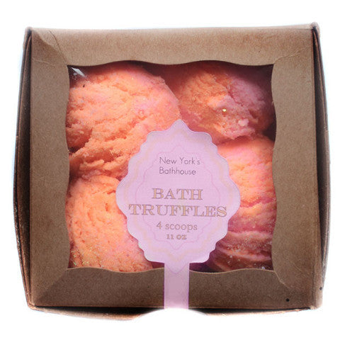 Orange Sherbet Bubble Bath Truffles - New York's Bathhouse