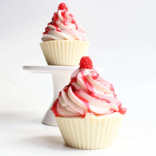 Raspberry Cheesecake Cupcake Soap - New York's Bathhouse
