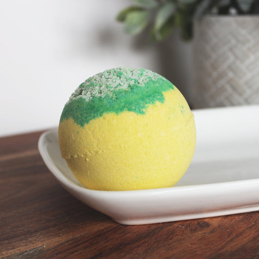 Lemongrass Essential Oil  Bath Bomb - New York's Bathhouse