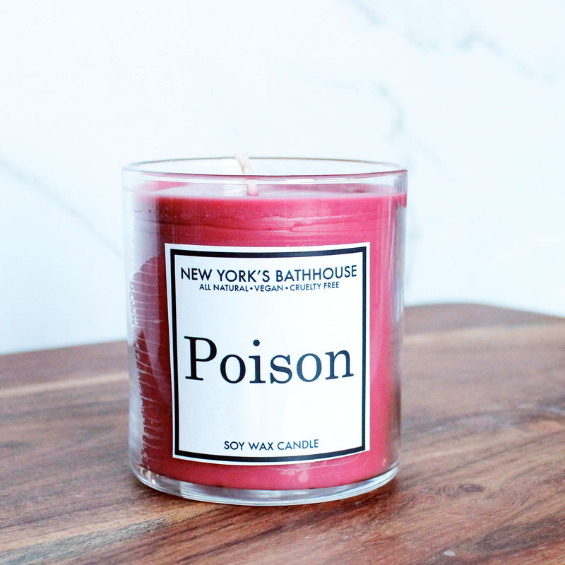 Poison Dupe Soy Wax Candle - New York's Bathhouse