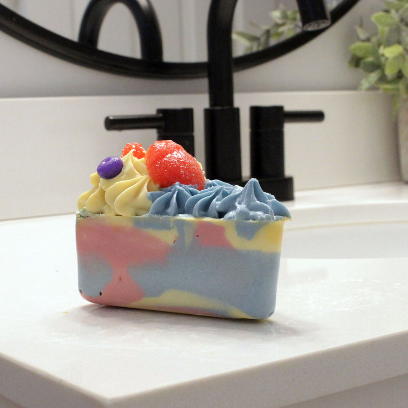 Bahama Berry Cake Slice Soap - New York's Bathhouse