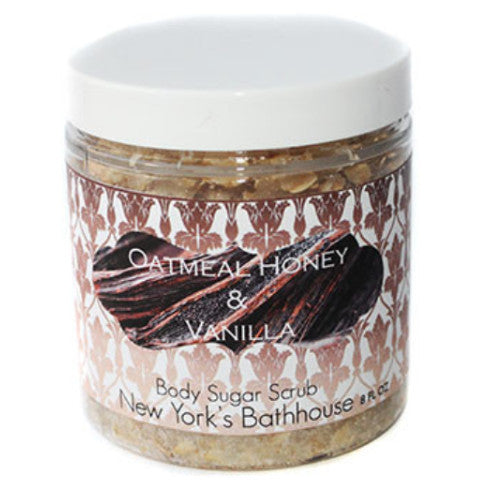 Vanilla Honey and Oats Body Polish Scrub - New York's Bathhouse