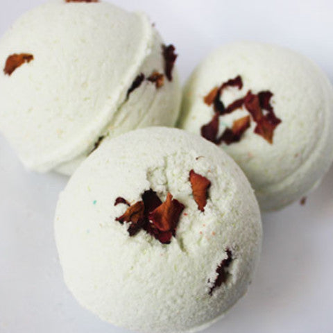 Chance Rose Petals Bath Bomb - New York's Bathhouse