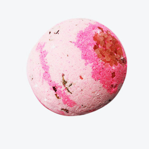 Roses & Peony Sea salt  Bath Bomb - New York's Bathhouse