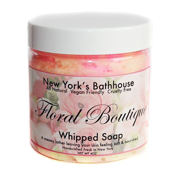 Floral Boutique Whipped Soap - New York's Bathhouse