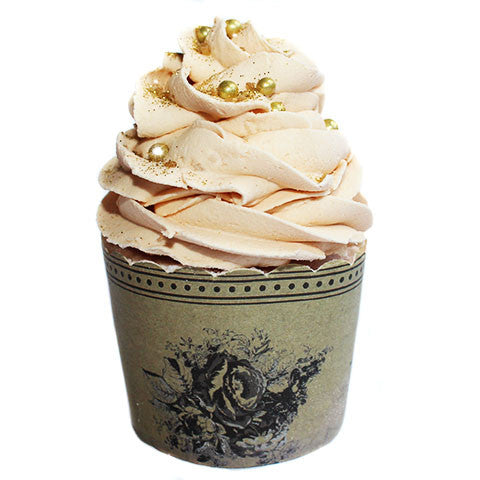 Vanilla Champagne Cupcake Bath Bomb - New York's Bathhouse