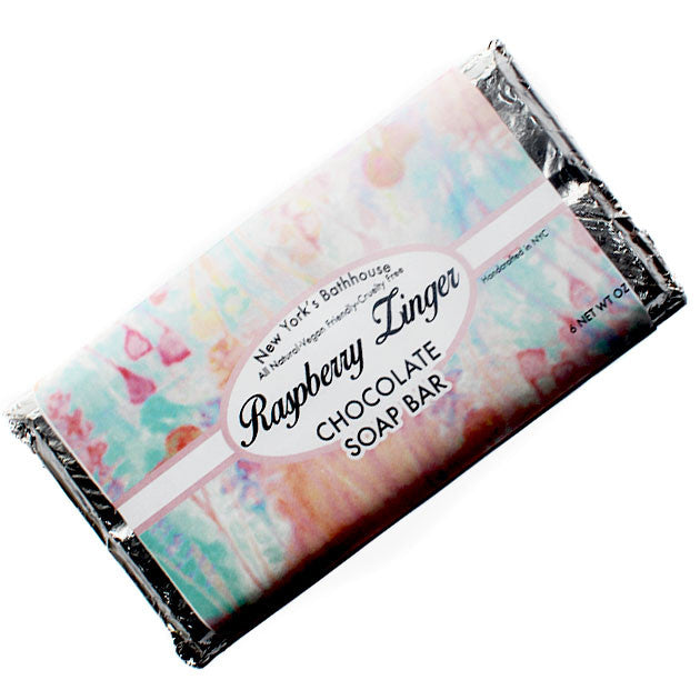 Raspberry Zinger Chocolate Soap - New York's Bathhouse