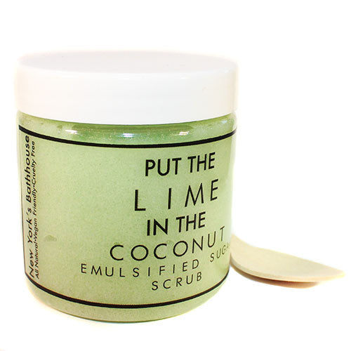 Put The Lime In The Coconut Emulsified Body Scrub - New York's Bathhouse