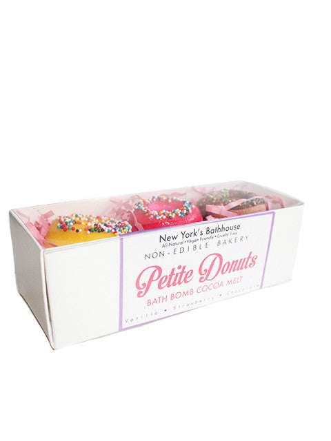 Assorted Petite Donut Bath Bombs - New York's Bathhouse
