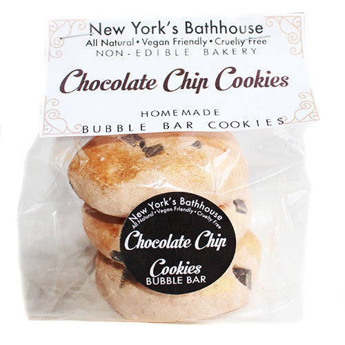 Chocolate Chip Cookies Bubble Bar - New York's Bathhouse