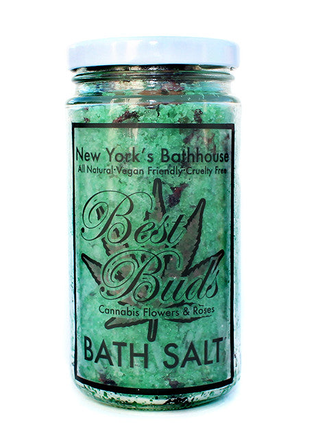 Cannabis Flowers & Roses Bath Salts - New York's Bathhouse