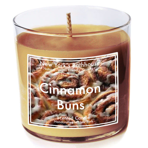 Cinnamon Buns Scented Candle - New York's Bathhouse