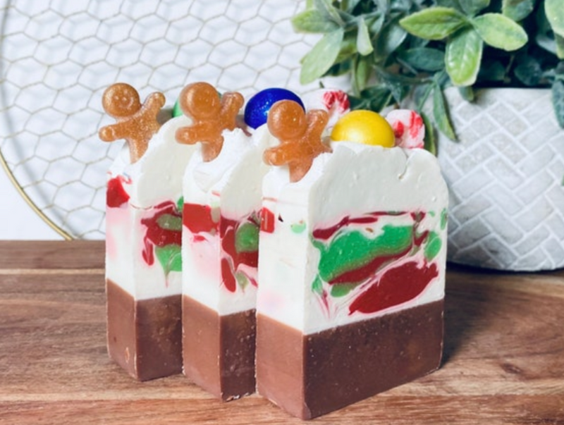 Gingerbread Man Fragrance Soap Bar