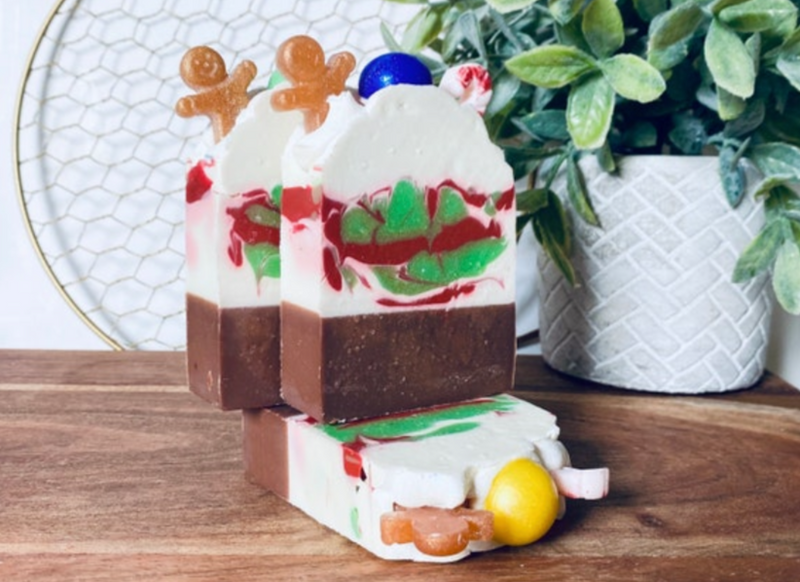 Gingerbread Man Fragrance Soap Bar